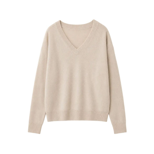 Flynn Cashmere Sweater-Sweaters-Uniquities