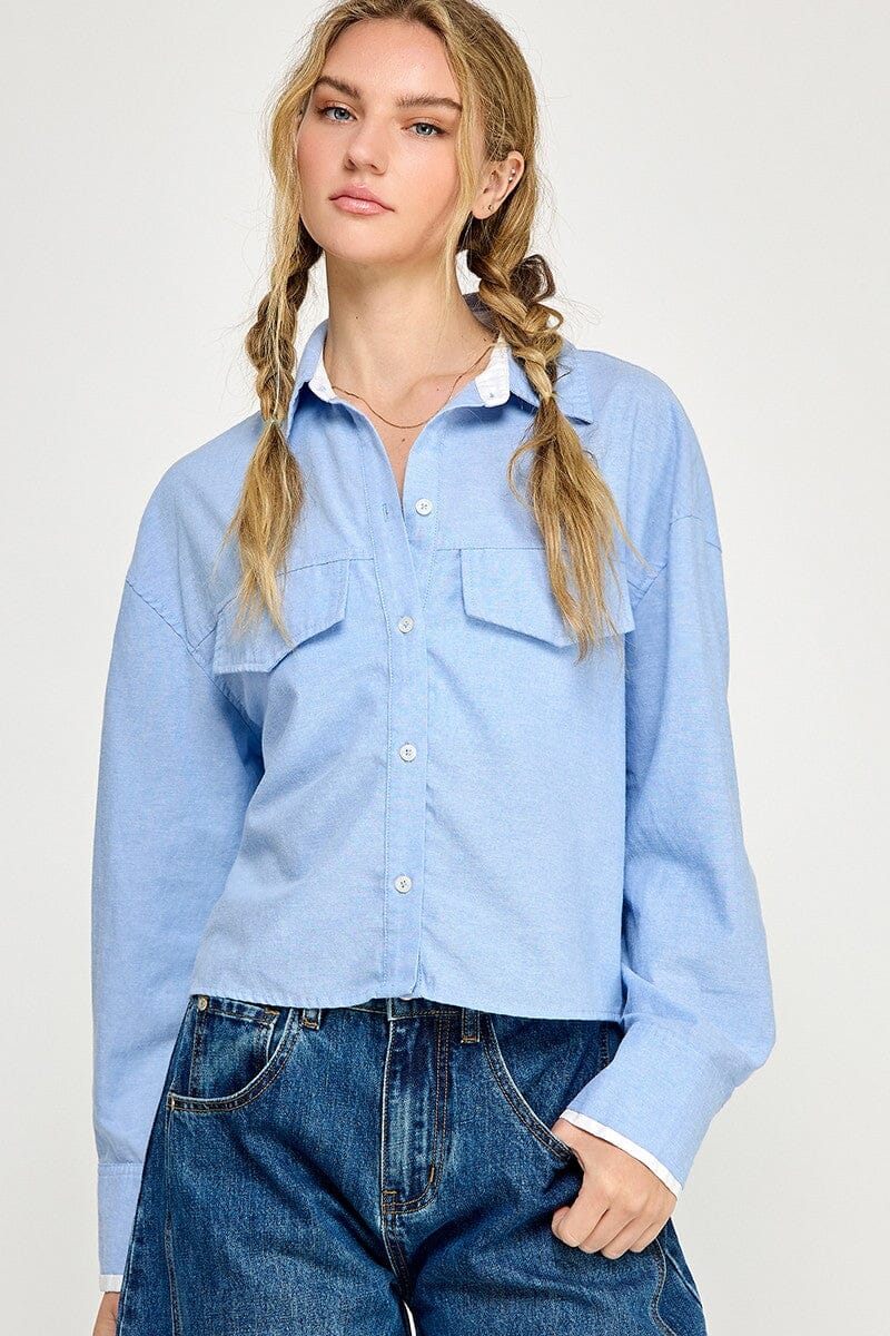 Cameron Utility Shirt-Tops/Blouses-Uniquities