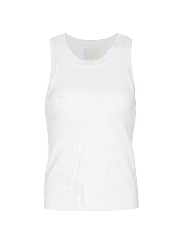 Isabel Rib Tank-Tops/Blouses-Uniquities