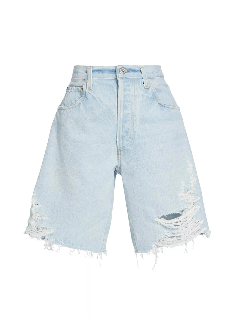 Ayla Short in Starlit-Denim-Uniquities