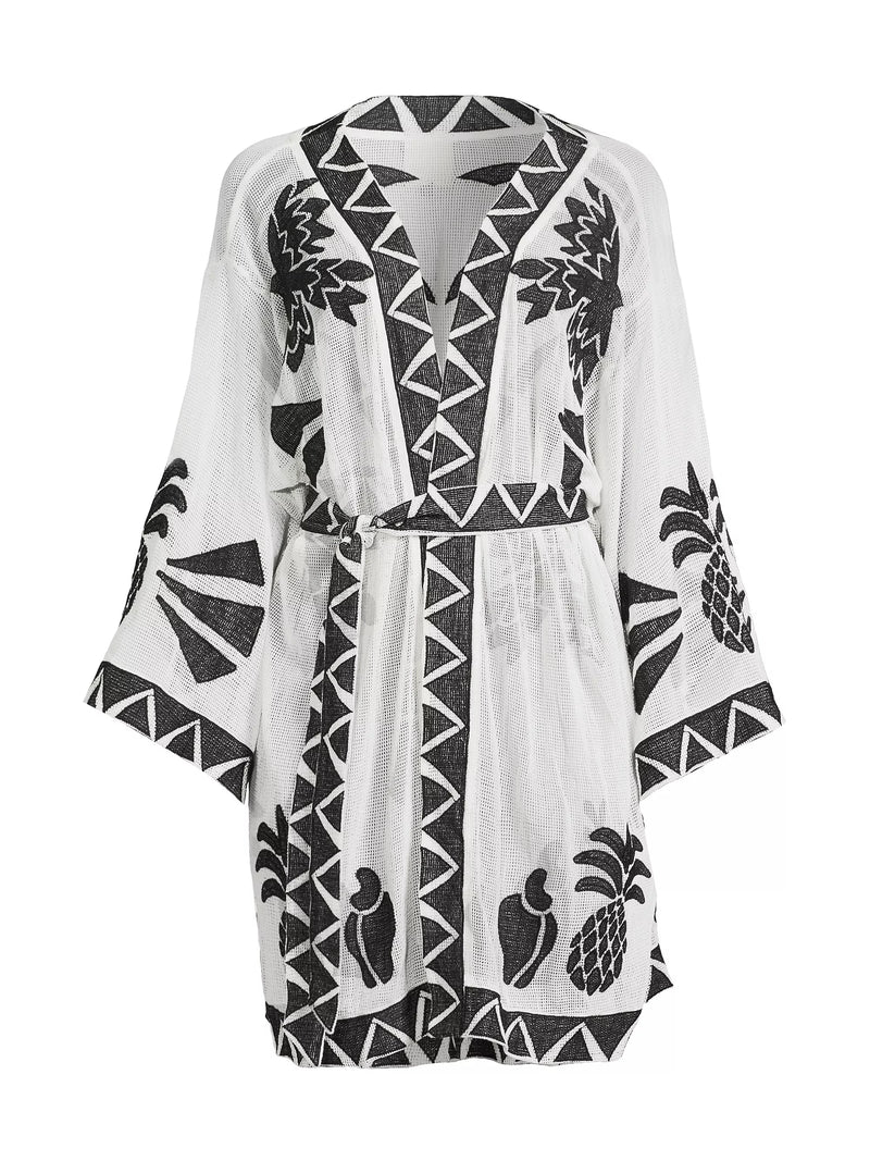 Coconut Kimono Dress-Dresses-Uniquities