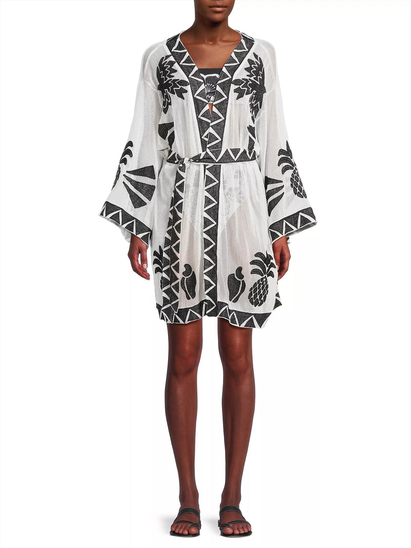 Coconut Kimono Dress-Dresses-Uniquities