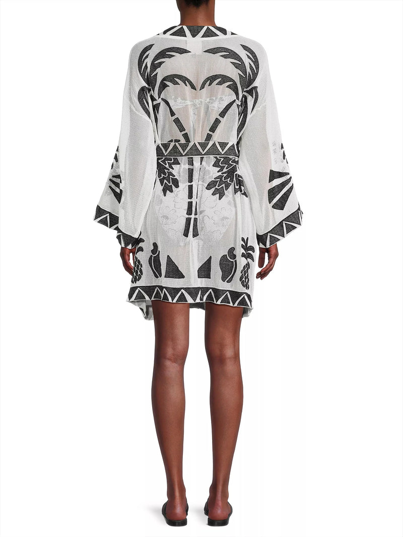 Coconut Kimono Dress-Dresses-Uniquities