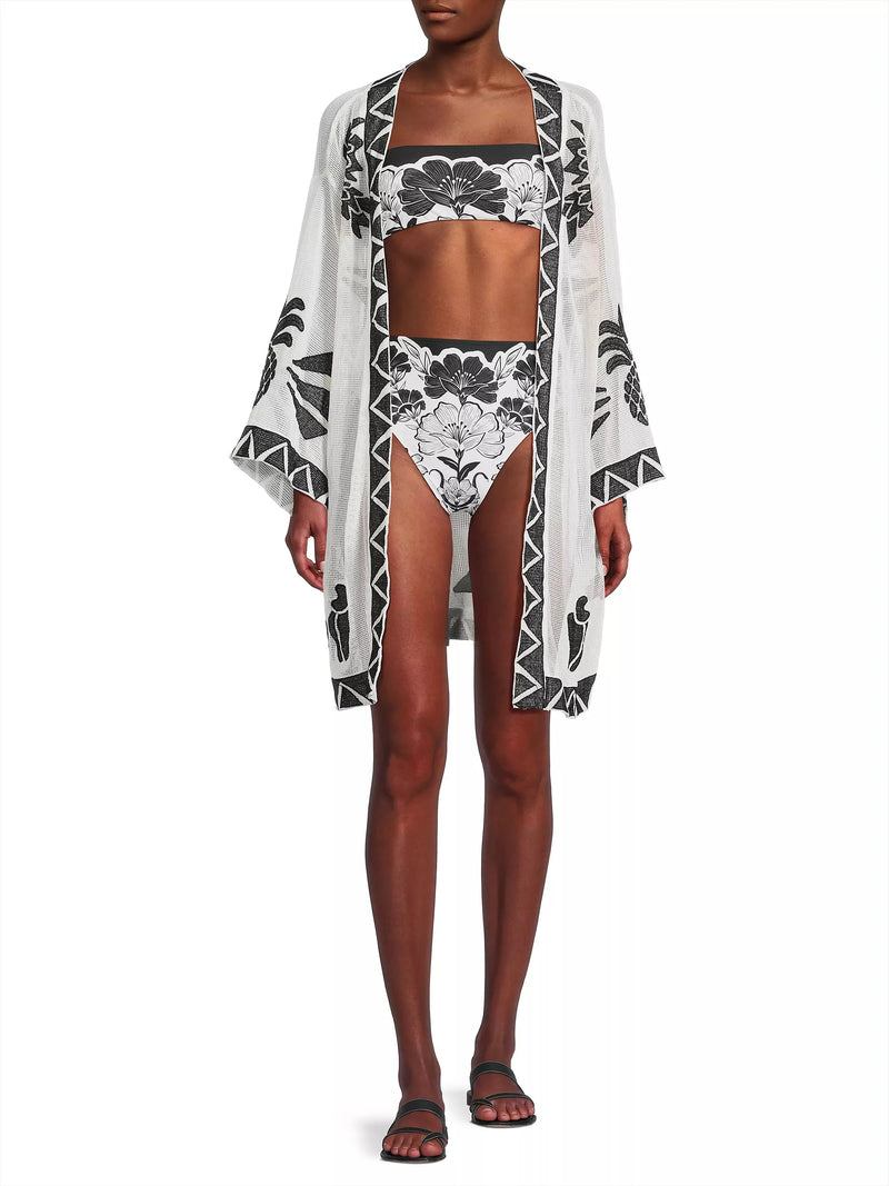 Coconut Kimono Dress-Dresses-Uniquities