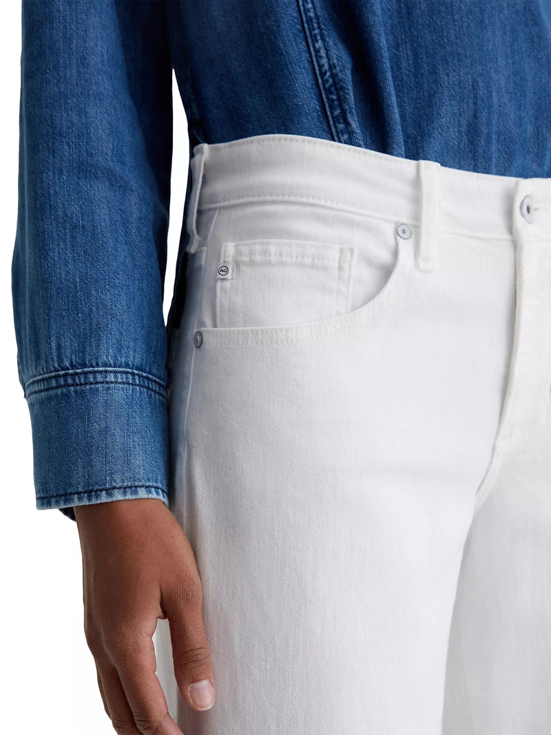 Adria Low-Rise Wide Leg Jeans-Denim-Uniquities