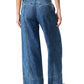 Arianna Cropped Palazzo Jeans-Denim-Uniquities