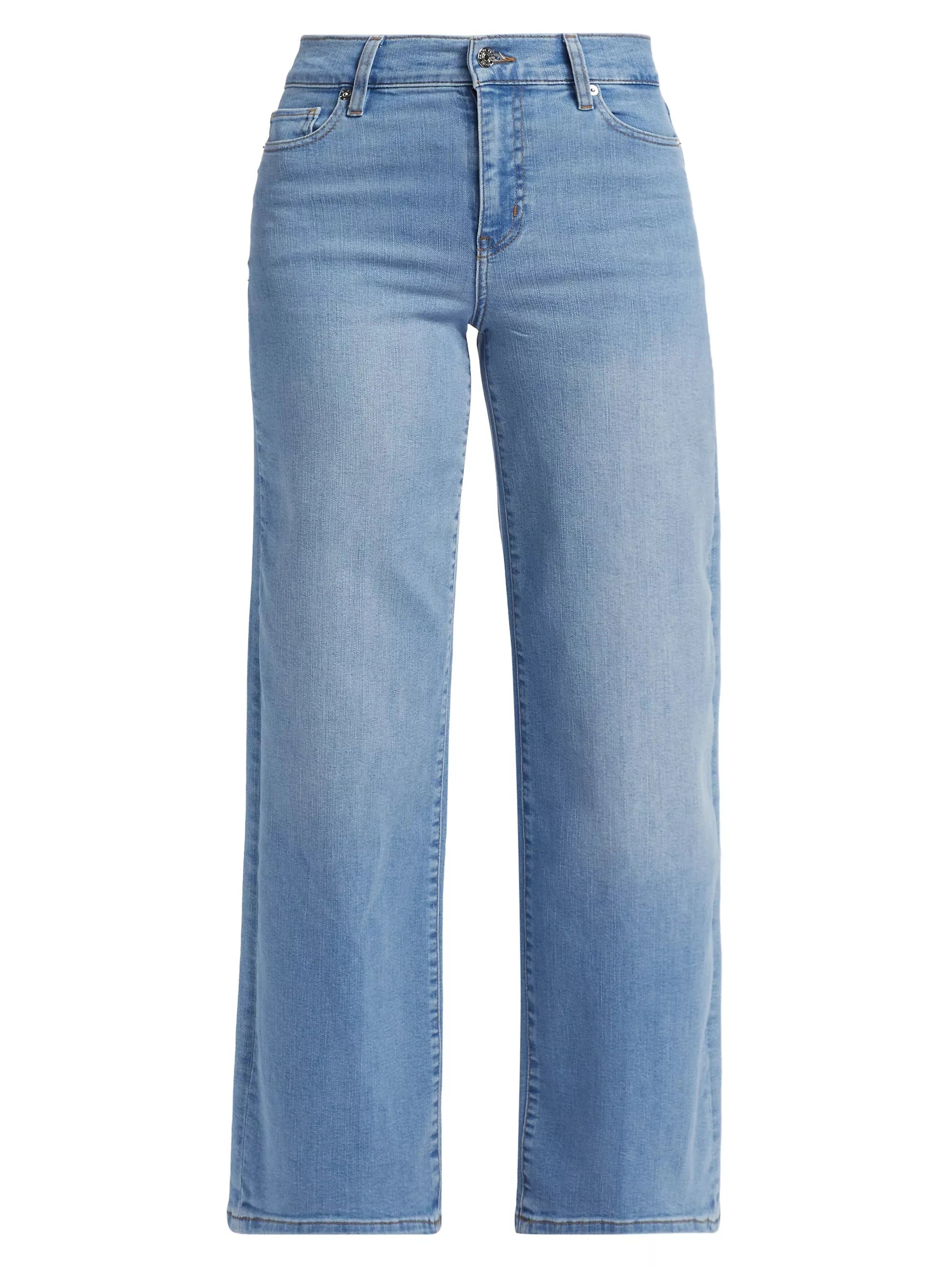Le Slim Palazzo Jeans-Denim-Uniquities