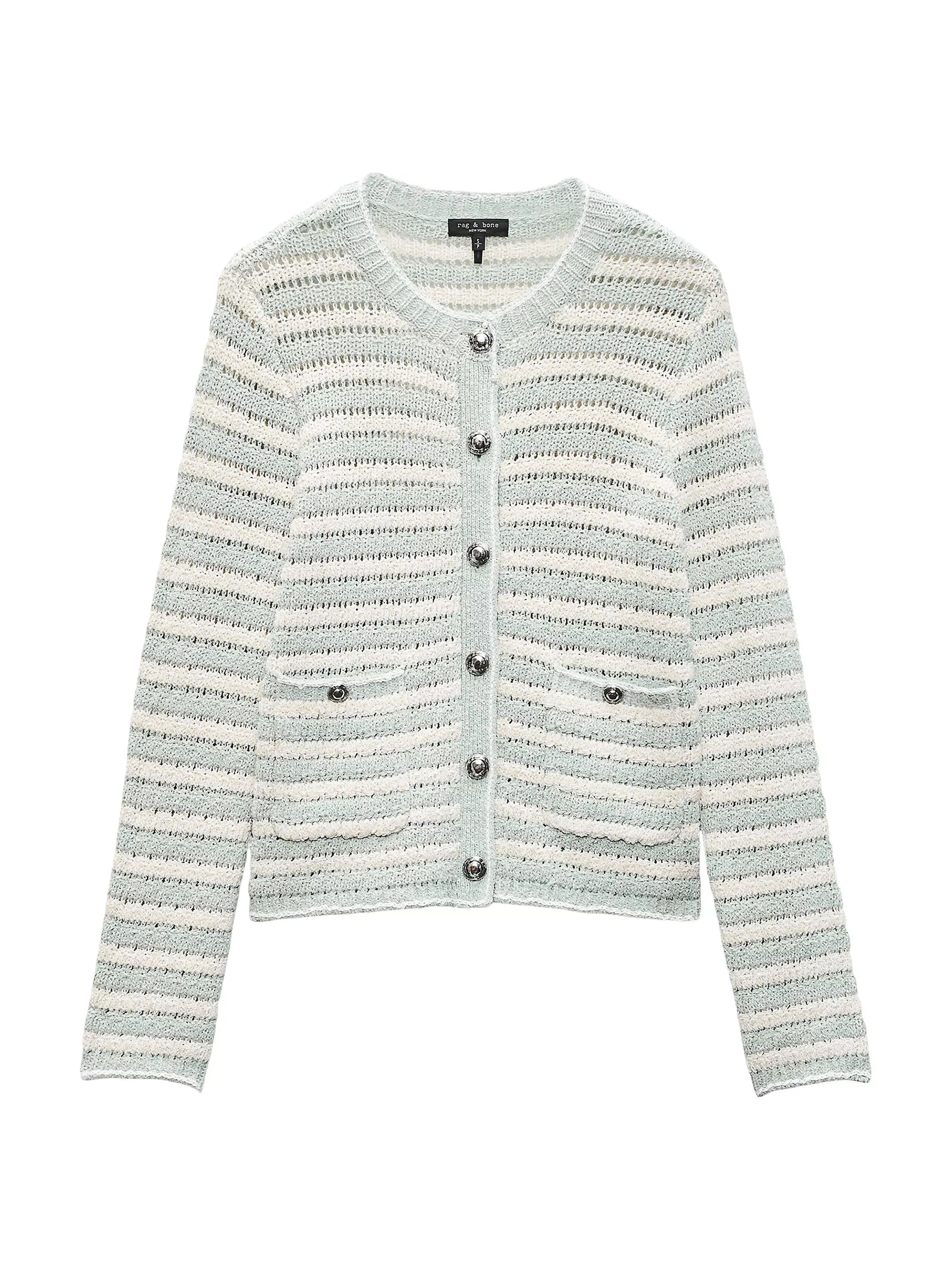 Jace Striped Lady Cardigan-Sweaters-Uniquities