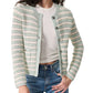 Jace Striped Lady Cardigan-Sweaters-Uniquities