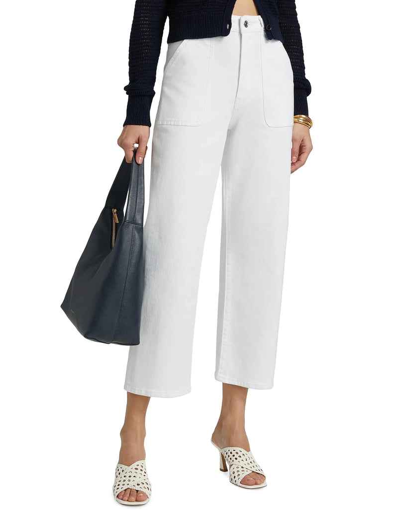 Modern Pocket Wide Leg Jeans-Denim-Uniquities
