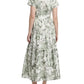 Lucy Roll Sleeve Midi Dress-Dresses-Uniquities