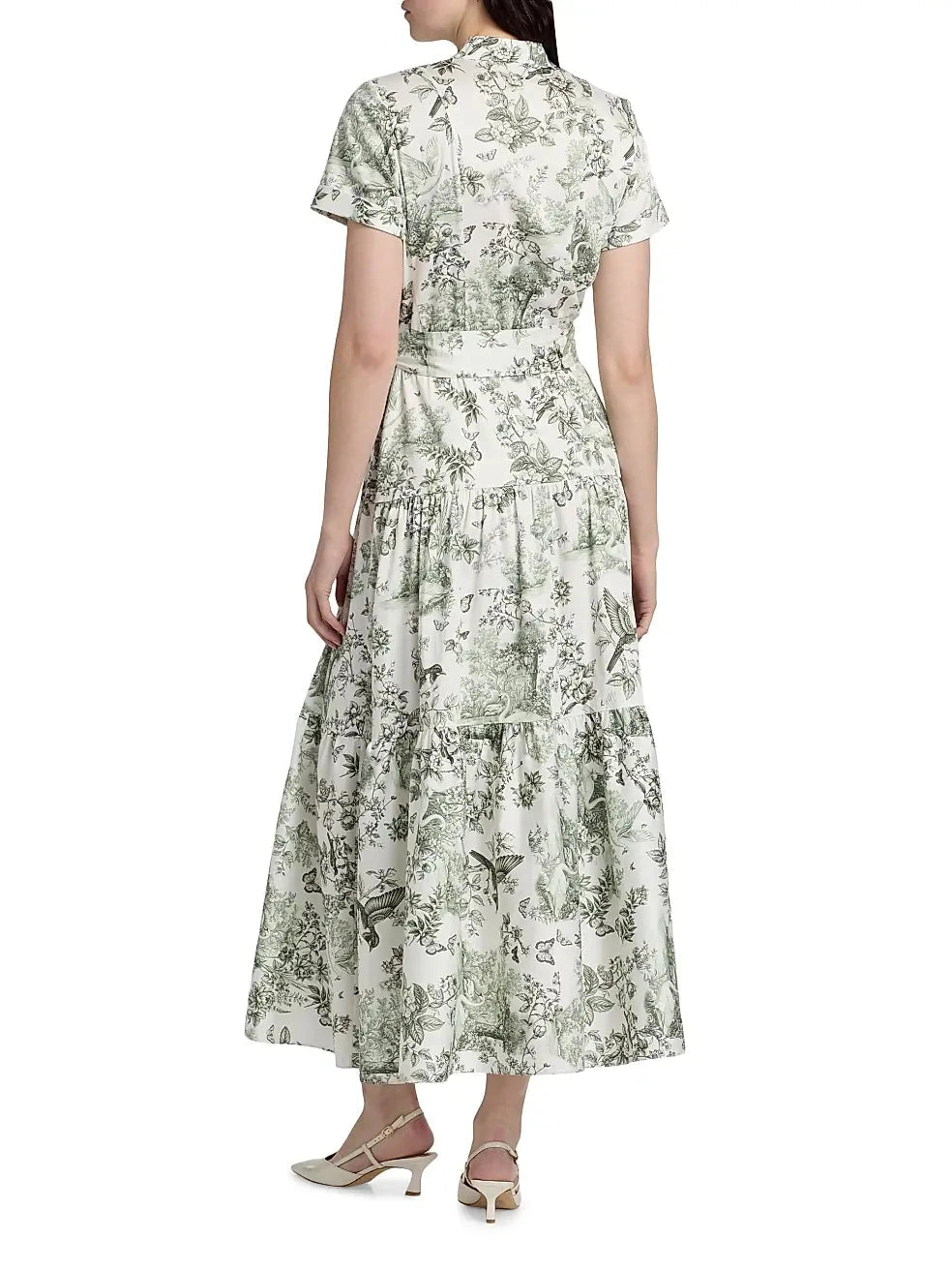 Lucy Roll Sleeve Midi Dress-Dresses-Uniquities