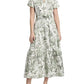 Lucy Roll Sleeve Midi Dress-Dresses-Uniquities