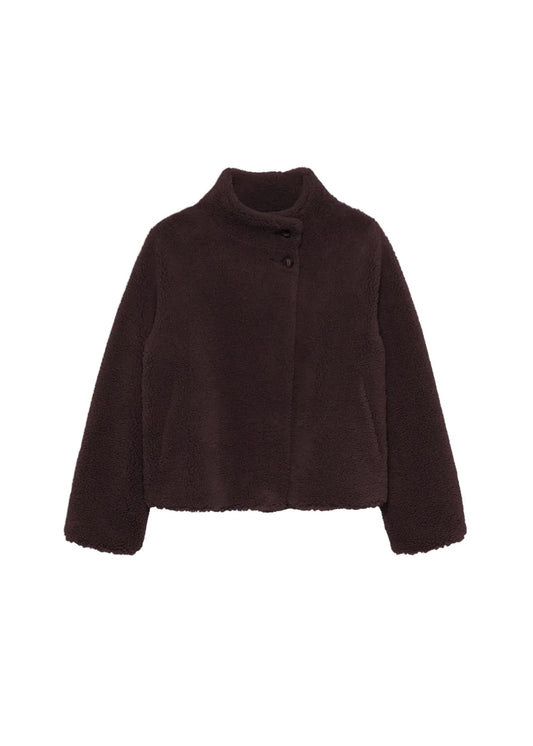 Mallow Teddy Wool Jacket-Jackets-Uniquities