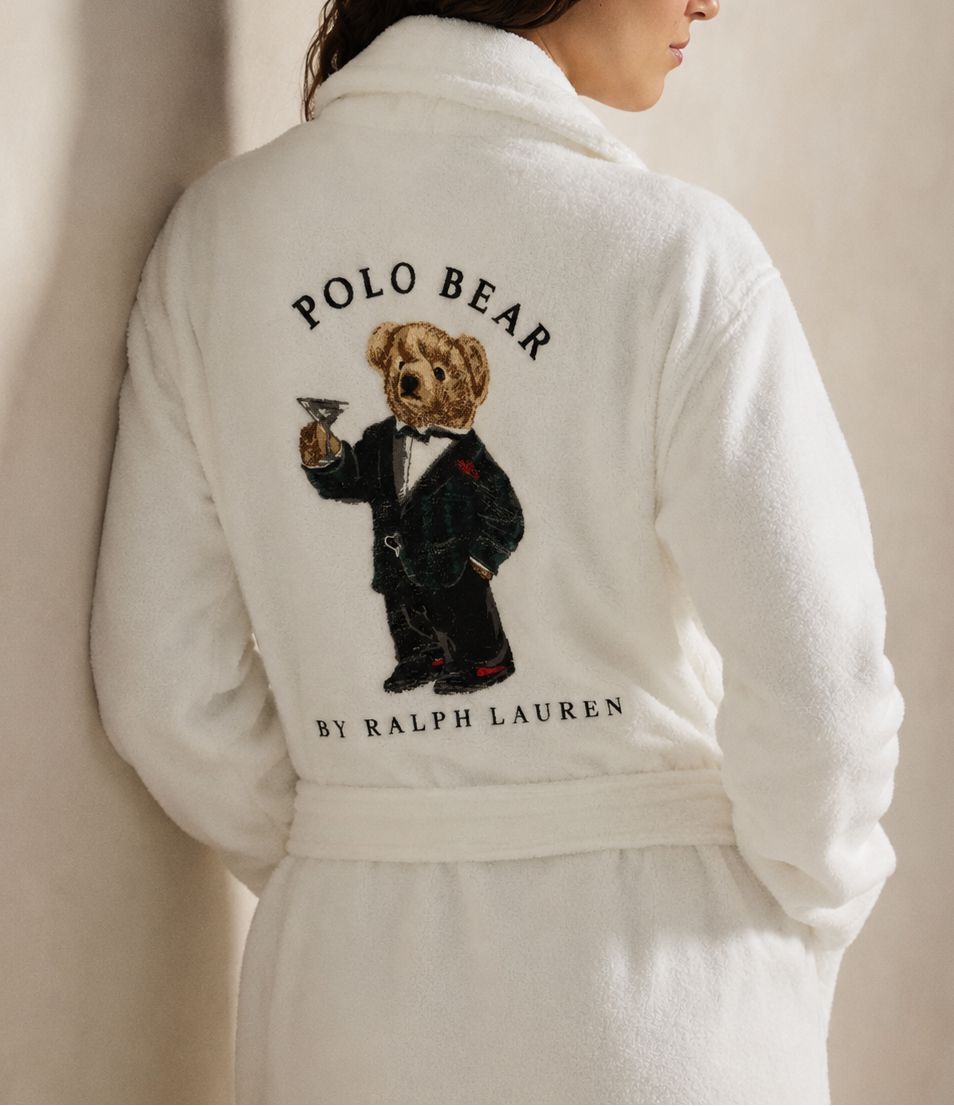 Polo Bear Short Robe-Lounge-Uniquities