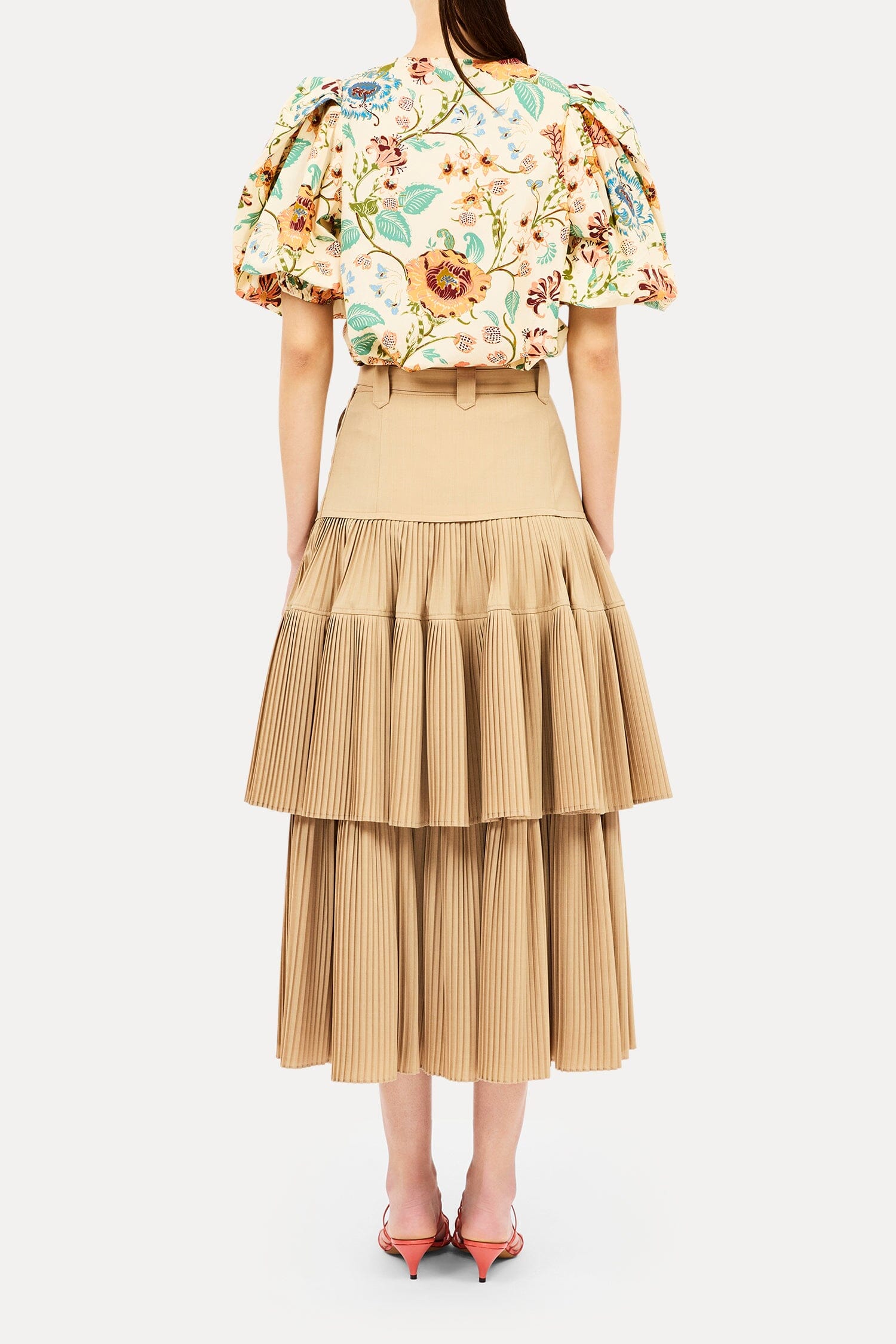 Florielle Cotton Top-Tops/Blouses-Uniquities
