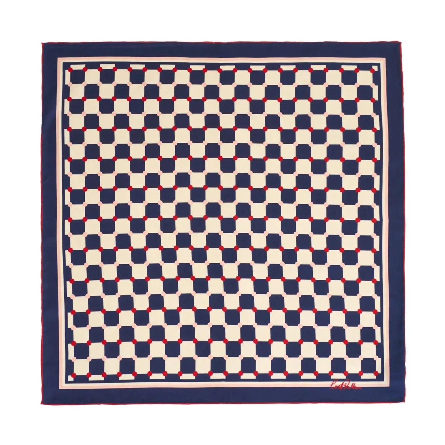 Check Silk Bandana-Accessories-Uniquities