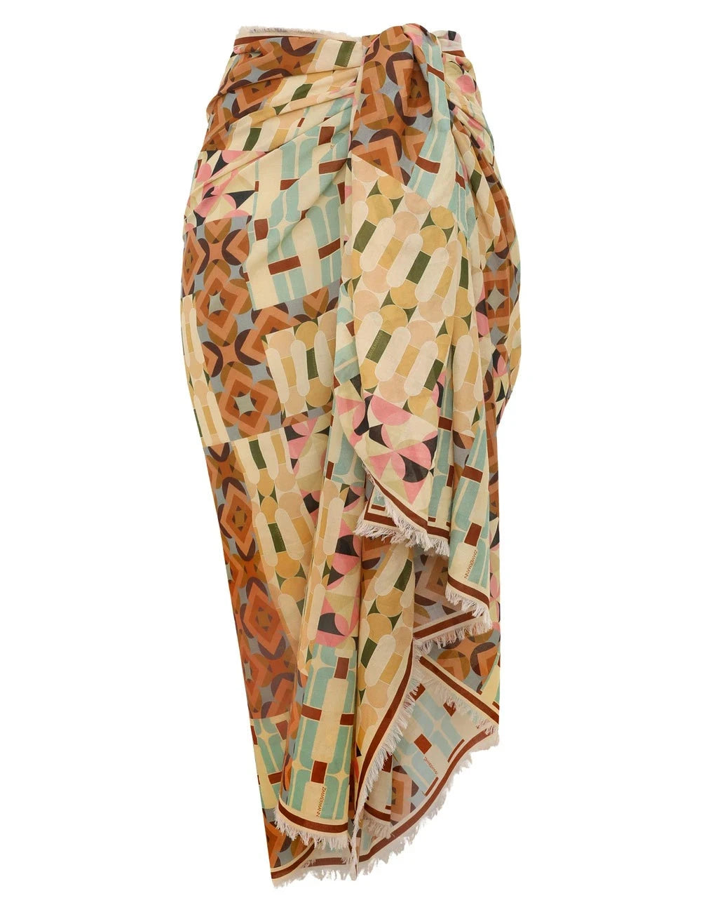 Printed Cotton Pareo by Zimmermann - Image 1