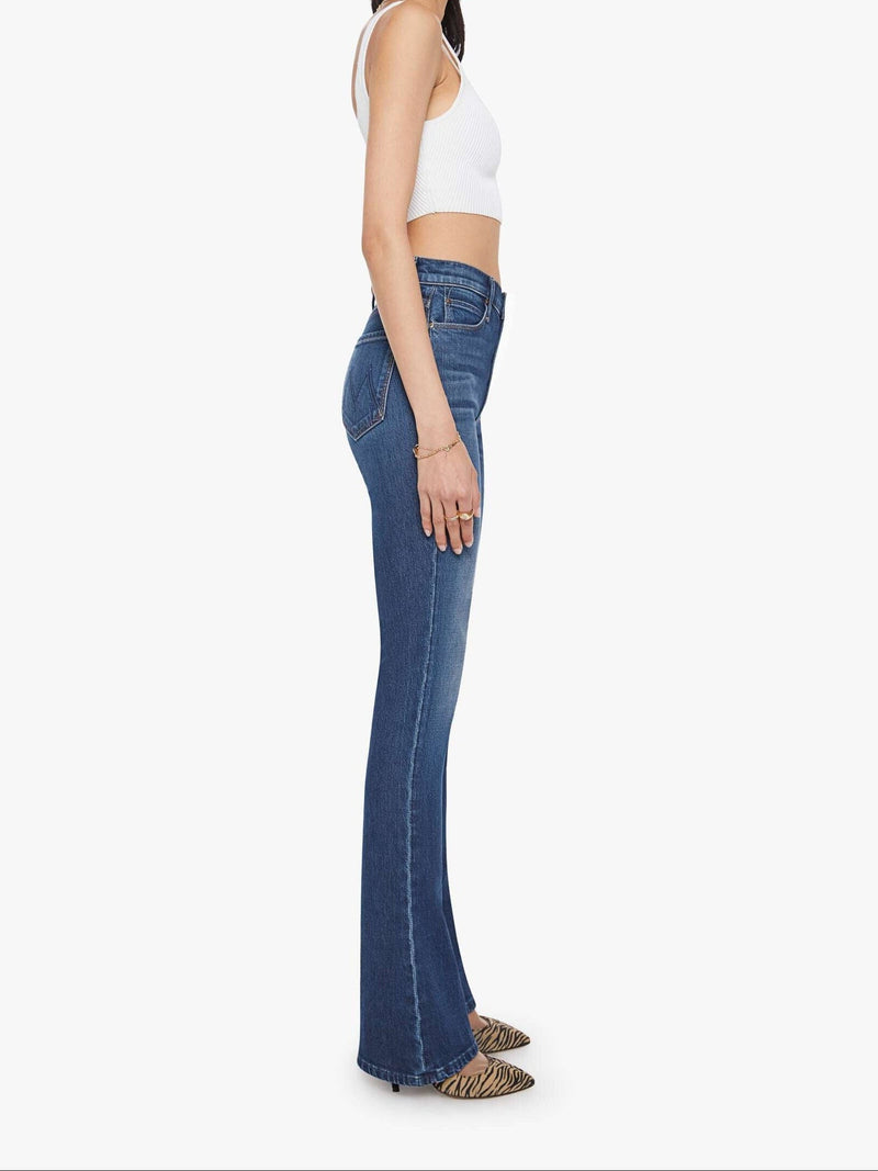 The High Waisted Runaway Jeans in Shine On-Denim-Uniquities