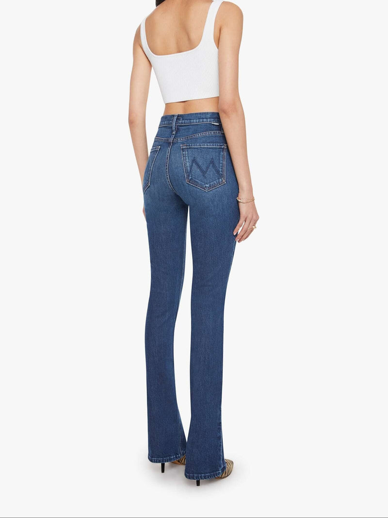 The High Waisted Runaway Jeans in Shine On-Denim-Uniquities