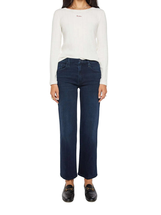 Mid Rise Rambler Zip Ankle-Denim-Uniquities