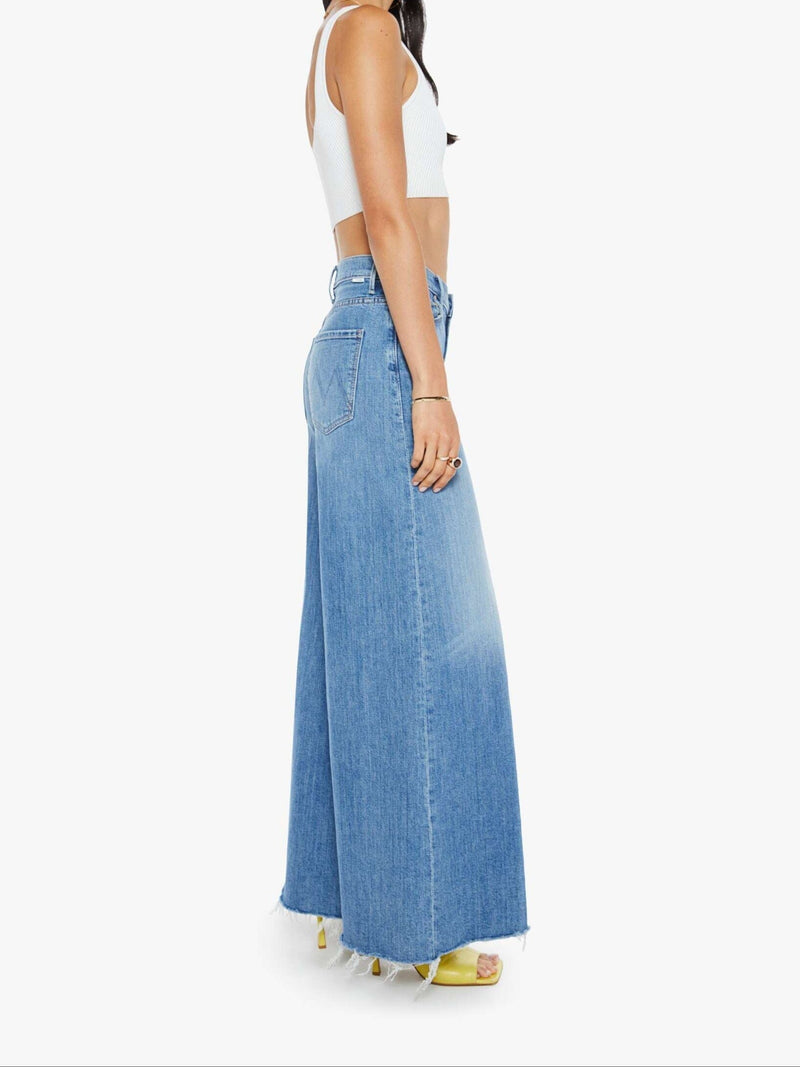 The Swisher Sneak Fray Jeans-Denim-Uniquities
