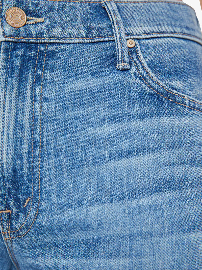 The Swisher Sneak Fray Jeans-Denim-Uniquities