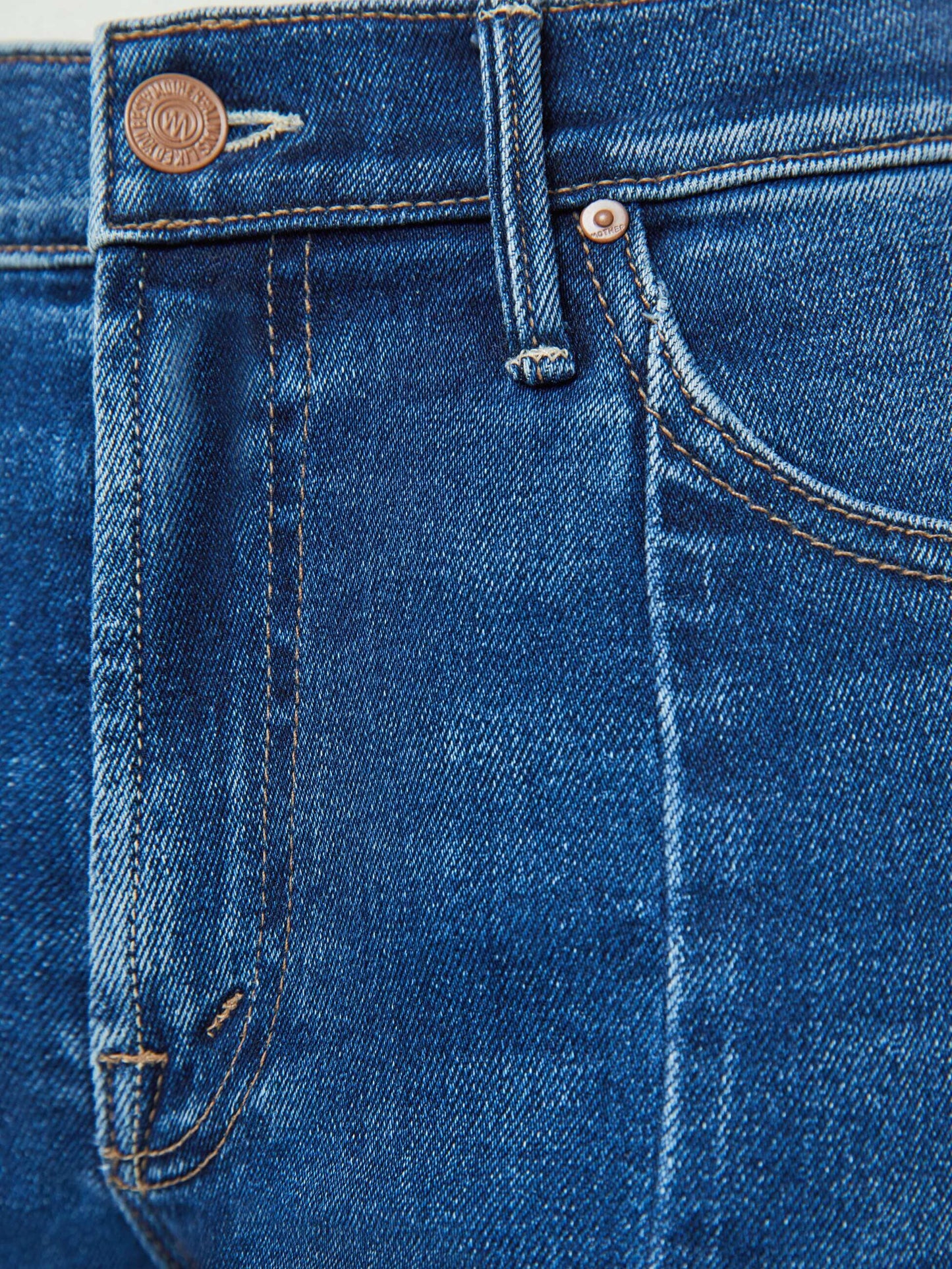 The Insider Crop Pointy Fray Jeans-Denim-Uniquities