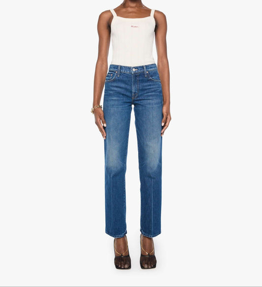 Mid Rise Rambler Skimp-Denim-Uniquities