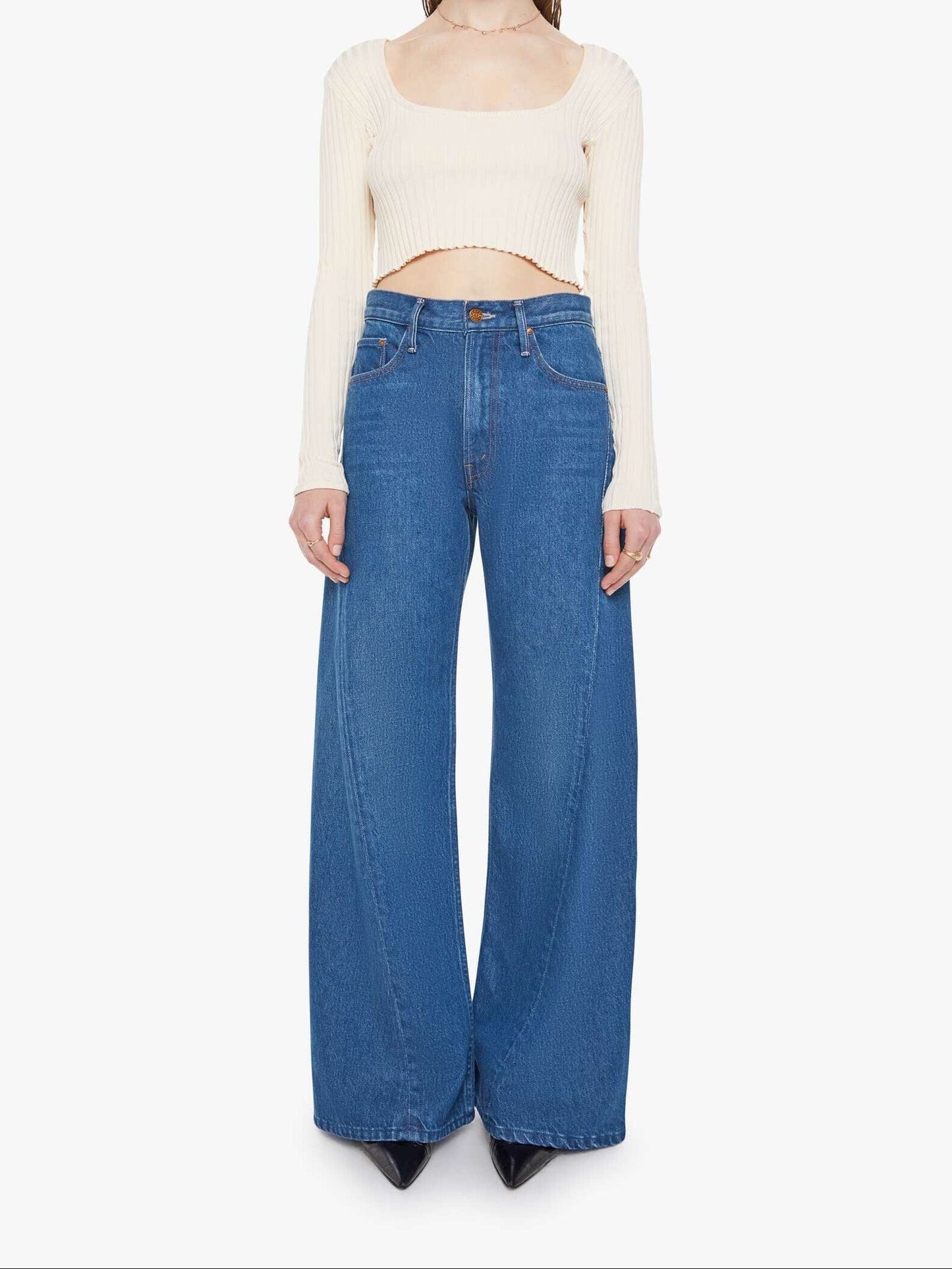 The Lemon Twist Sneak Jeans in Yes Chef-Denim-Uniquities