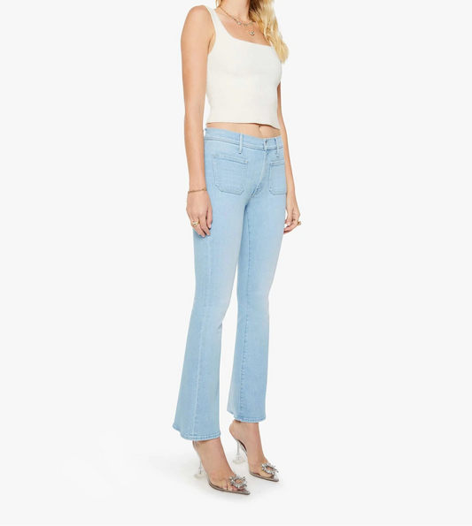 Patch Pocket Weekender-Denim-Uniquities