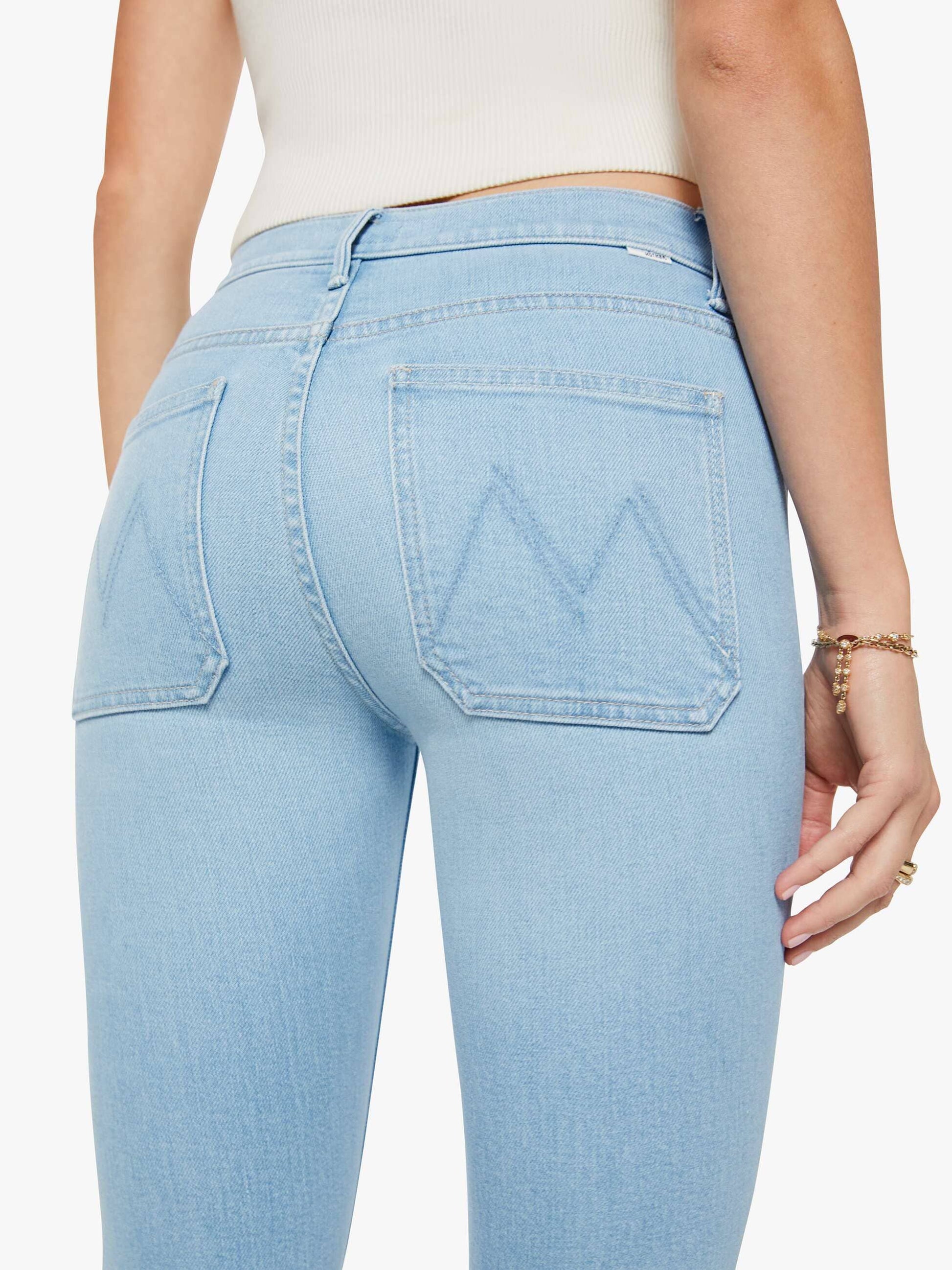 Patch Pocket Weekender-Denim-Uniquities