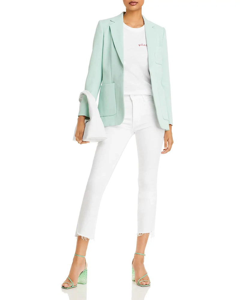 The Insider Crop Step Fray in Fairest Of Them All-Denim-Uniquities