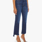 The Insider Crop Step Fray Jeans in Off Limits-Denim-Uniquities