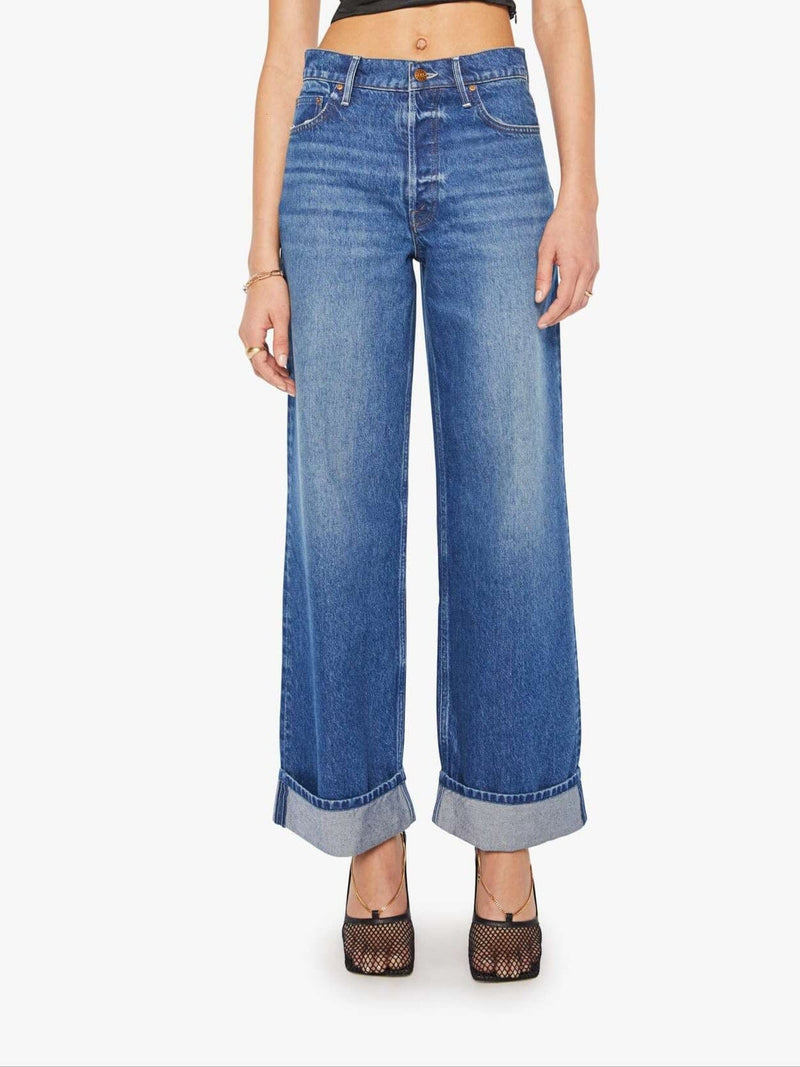 The Smoothie Skimp Cuff Jeans-Denim-Uniquities