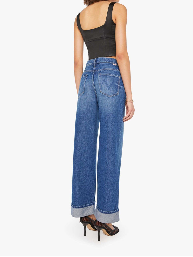 The Smoothie Skimp Cuff Jeans-Denim-Uniquities