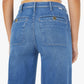 The Stashed Hustler Roller Sneak Jeans-Denim-Uniquities