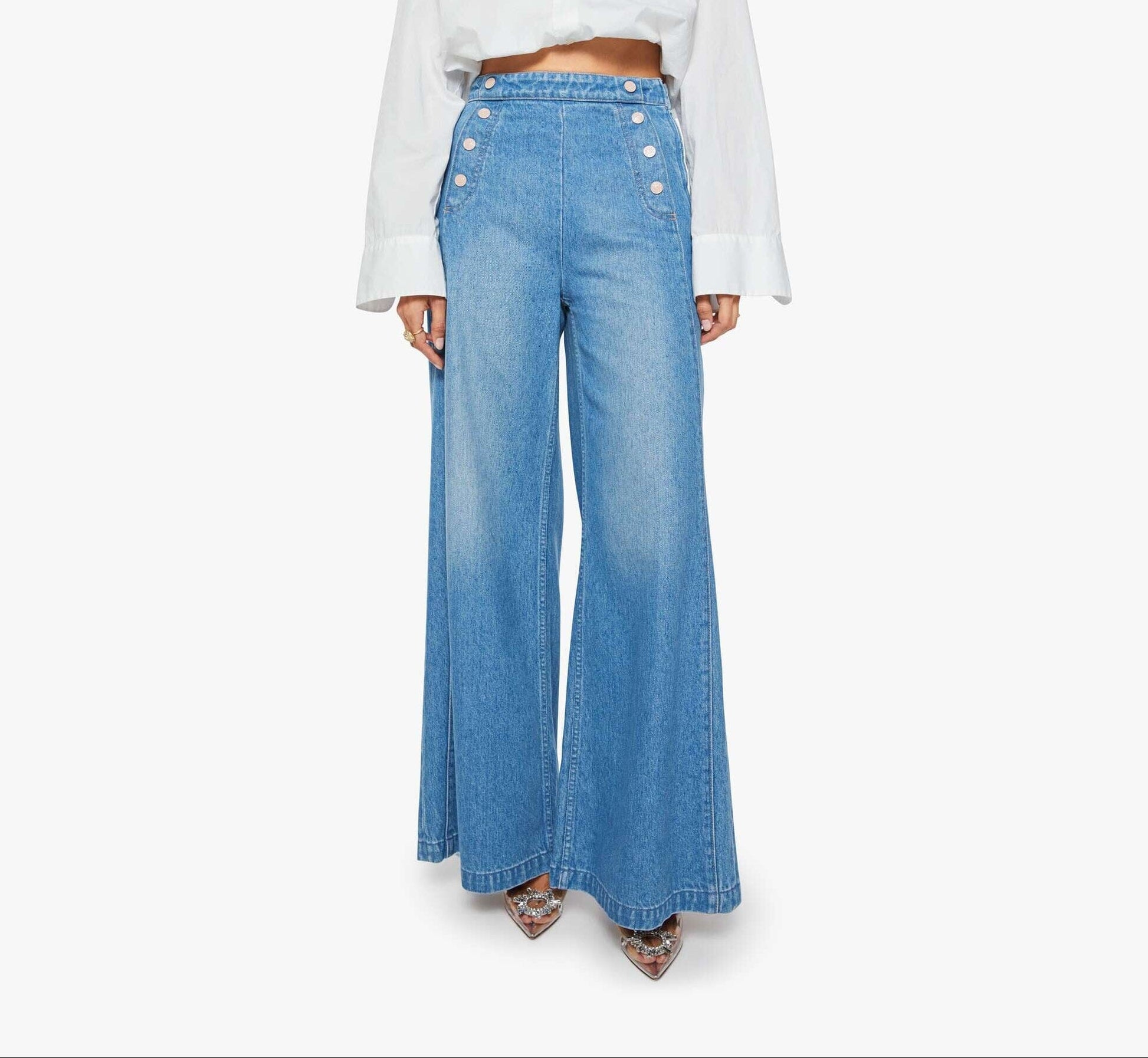Sugar Cone Sailor Sneak-Denim-Uniquities