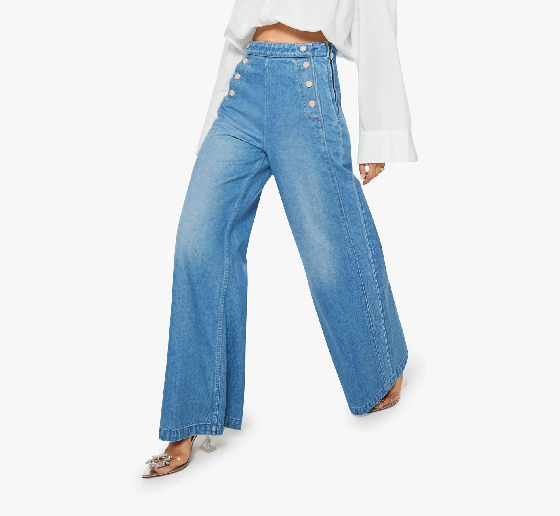 Sugar Cone Sailor Sneak-Denim-Uniquities