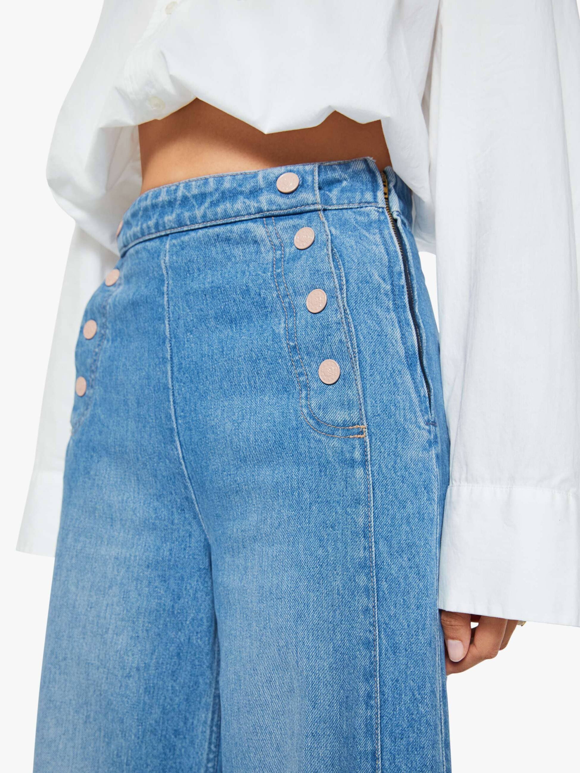 Sugar Cone Sailor Sneak-Denim-Uniquities