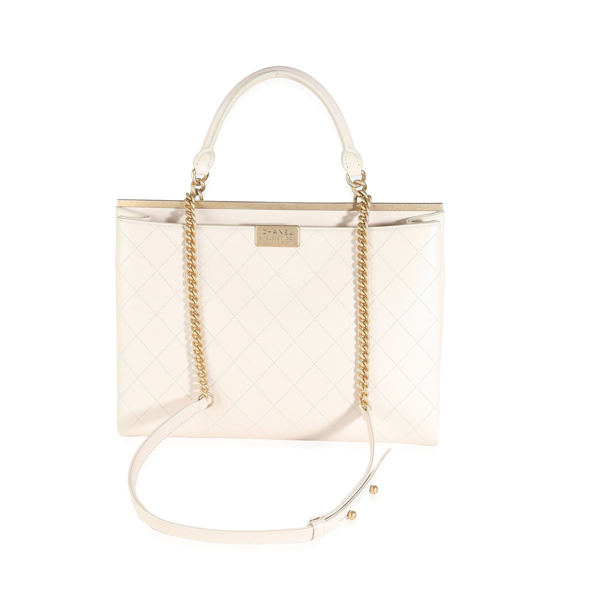 Chanel Quilted Calfskin Tote-Accessories-Uniquities