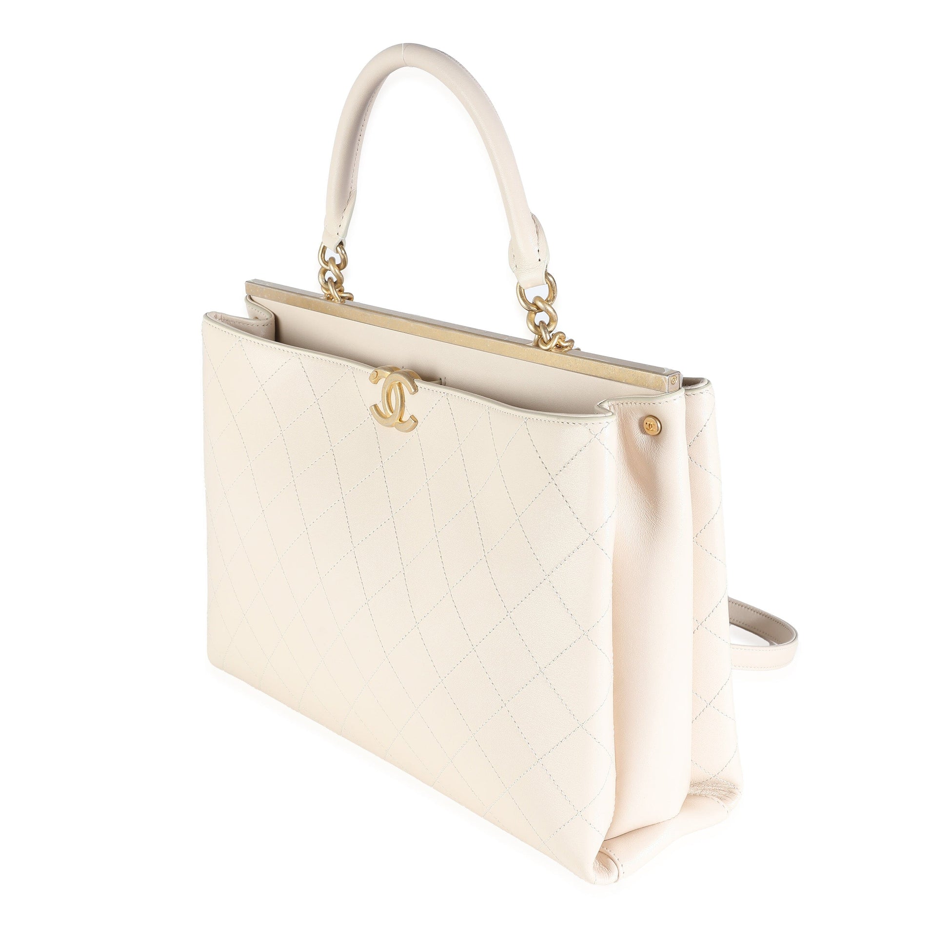 Chanel Quilted Calfskin Tote-Accessories-Uniquities