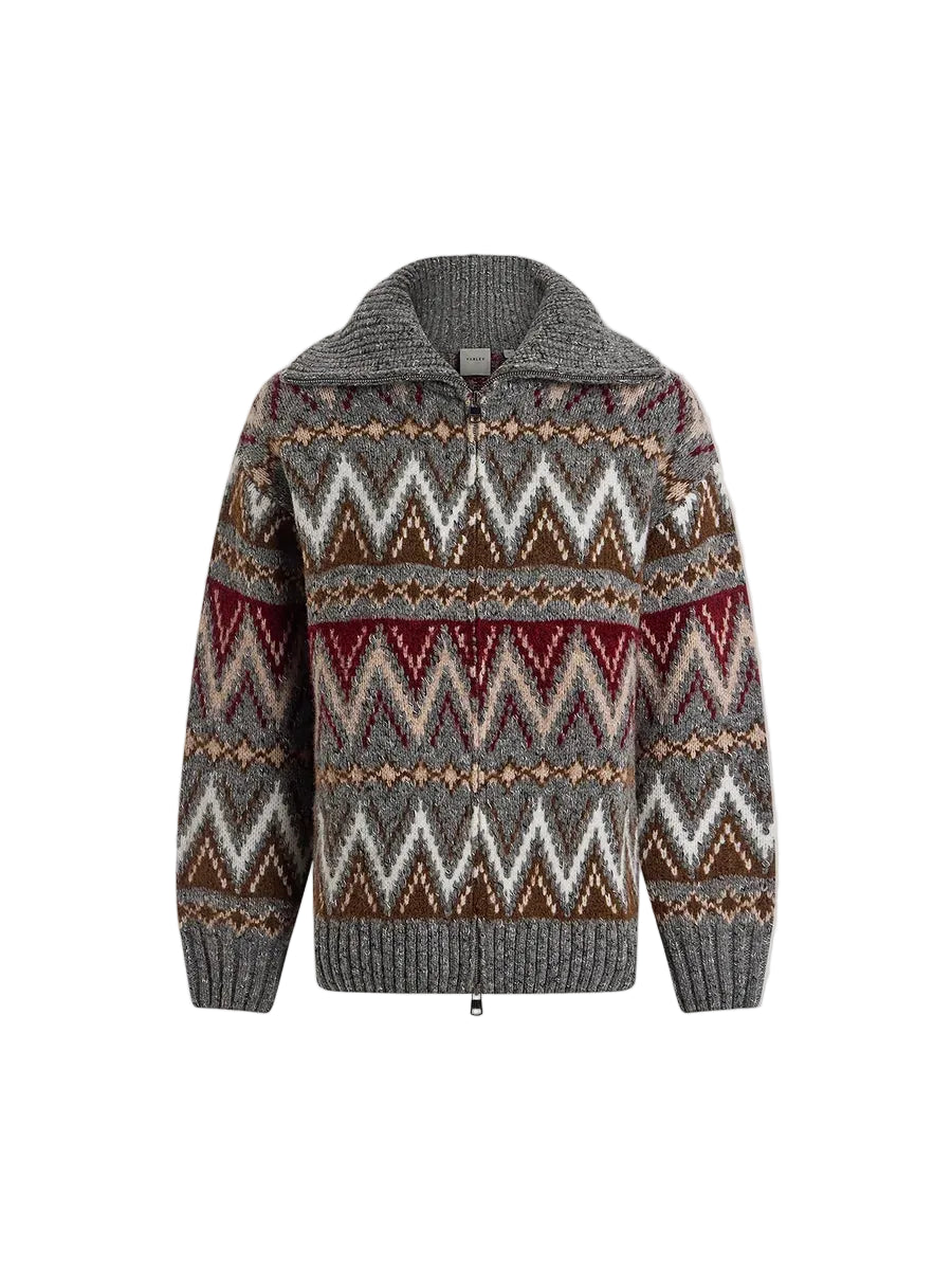 Tompkins Zip Knit Jacket-Sweaters-Uniquities