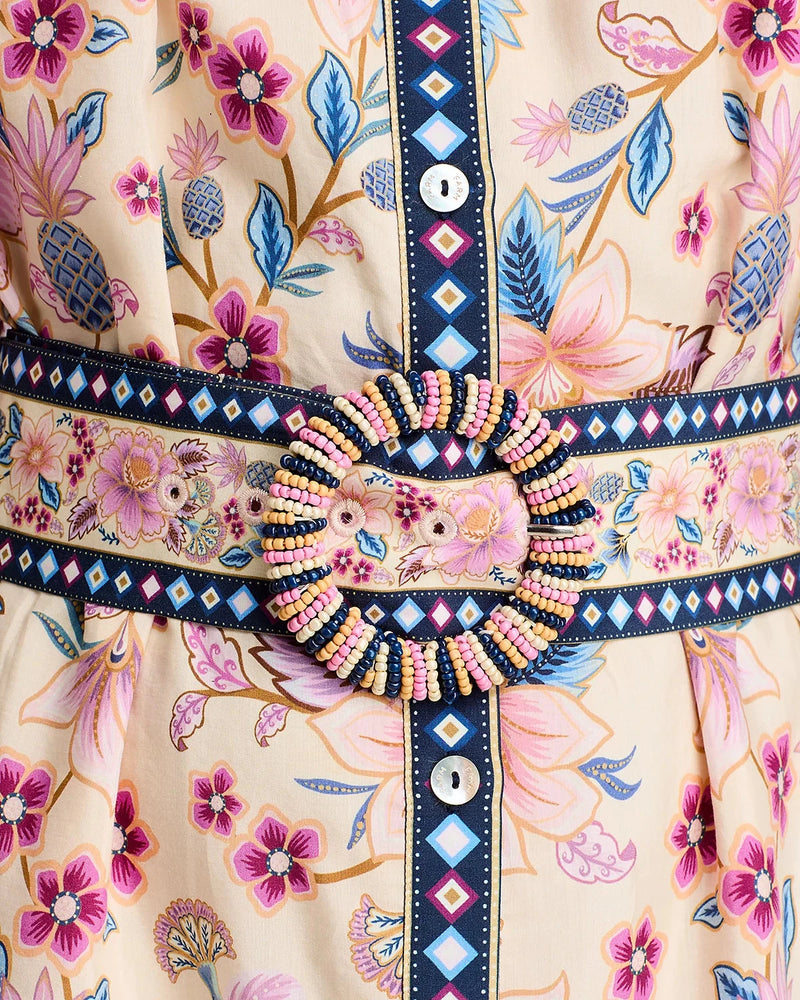 Superbloom Tapestry Mini Dress-Dresses-Uniquities