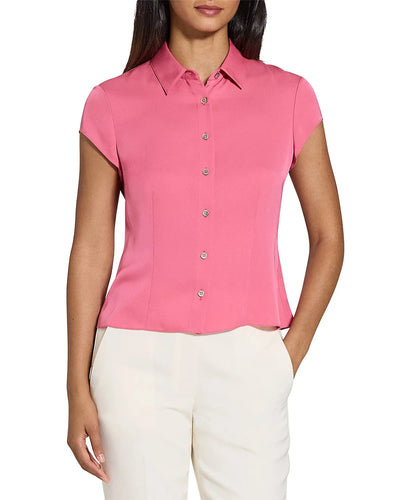 Cap Sleeve Blouse-Tops/Blouses-Uniquities