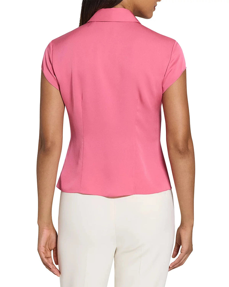 Cap Sleeve Blouse-Tops/Blouses-Uniquities