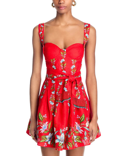 Sweet Bloom Bouquet Mini Dress-Dresses-Uniquities