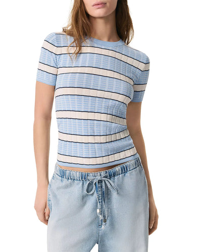 Eloise Short Sleeve Crew-Sweaters-Uniquities