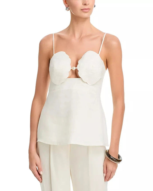 Shell Bust Peplum Blouse-Tops/Blouses-Uniquities