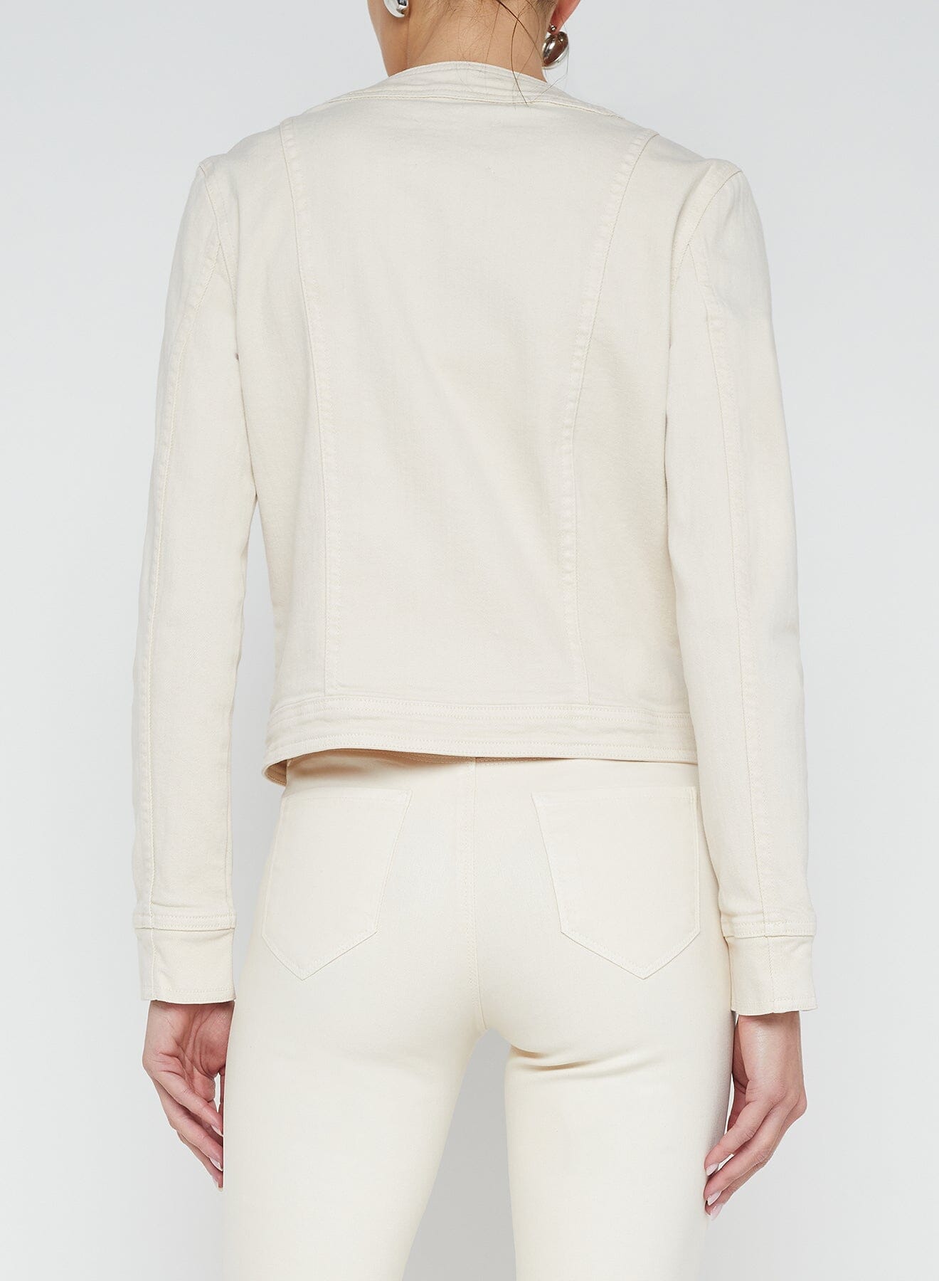 Yari Collarless Jacket-Jackets-Uniquities